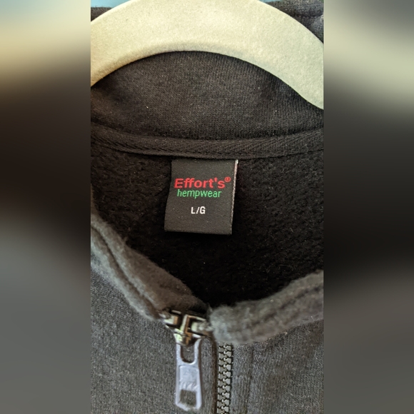 Hemp fleece jacket - Picture 2 of 3